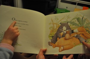 Day 7: Bedtime story and snuggles