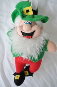 Day 19:  Getting awesome news from my friend in Ireland - no picture of the event, but a Leprechaun will do!