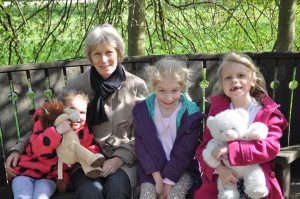 Day 39:  A sunny day at Trentham Gardens with Mum and the girls