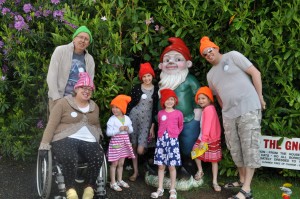 Day 82:  A day of silliness at the Gnome Reserve.  Ridiculous hats compulsory.