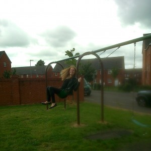 Day 116:  A sneaky play on the swings