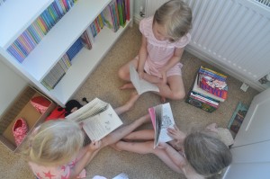 Day 132:  Tuesday morning book corner