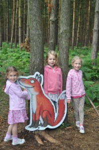 Day 137:  Doing the Gruffalo Trail at Birches Valley #happyfamilysummer #summerbucketlistchallenge