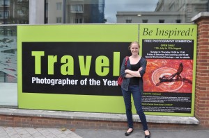 Day 154:  A lovely morning spent at the Travel Photographer of the Year exhibition in central London with my Mum