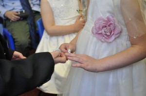 Day 253:  My first ever wedding photography job - capturing my daughter's Reception class mock-wedding as part of their 'Celebrations' topic at school #gottastartsomewhere