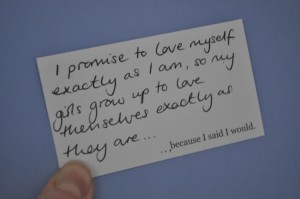 Day 259:  Finally writing a promise to myself.  