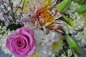 Day 345:  A gorgeous bouquet of flowers from my husband to help me feel better