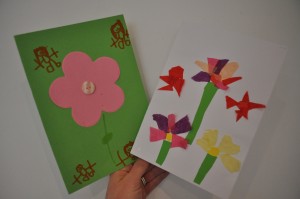 Day 373:  Receiving these lovely hand-made Mothers Day cards after a gorgeous Mothers Day assembly at school