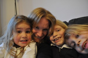 Day 376:  Cuddles with these three after school (and them being willing for me to capture it on camera)