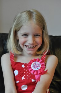 Day 445:  This one turned 7 today, and didn't stop smiling for the whole day