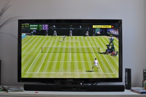Day 482:  Watching Wimbledon :)  