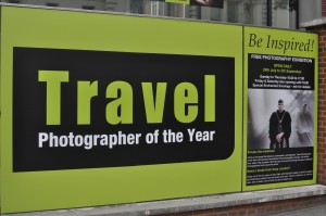 Day 511:  A rare afternoon off in London, so I headed for the Travel Photographer of the Year exhibition.  No clients, no children, nowhere to rush off to.  Just me, free to explore.