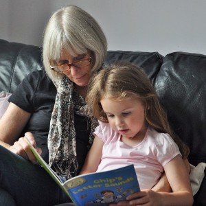 Day 507:  Reading with Nana