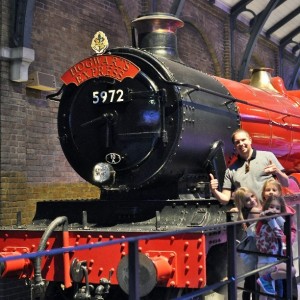 Day 529:  All five of us have been looking forward to today for months - we visited the Harry Potter Studio Tour.  It more than exceeded our expectations and we had a wonderful family day making memories together